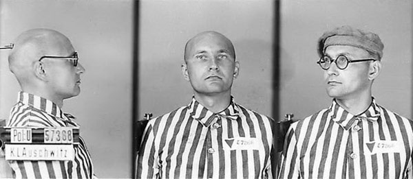 Лев Ребет в Аушвіці, 1940-і роки Лев Ребет в Аушвіці, 1940-і роки